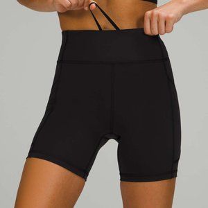 NWT Lululemon Invigorate High-Rise Bike Shorts 6" | Black | Size 6
